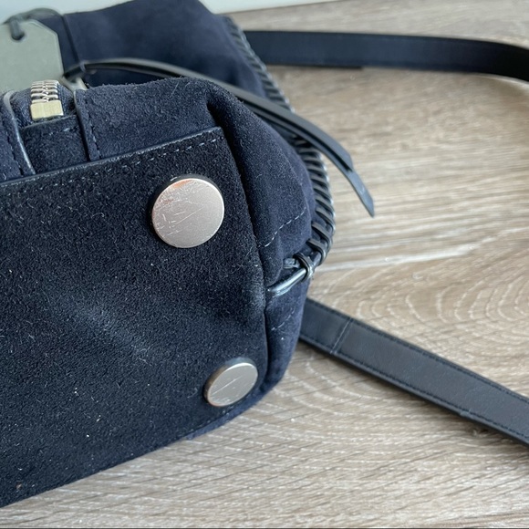 All Saints Fleur de Lis Ew SM genuine leather bag - Picture 15 of 16